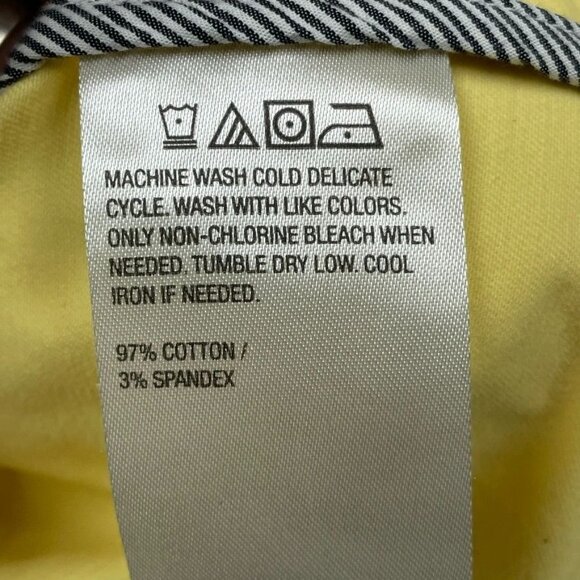 Joan Rivers Signature Twill Cinched Back Blazer Yellow Medium a0168 - Picture 5 of 7